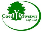 An image of the Coed-y-Mwstwr Golf Club logo.